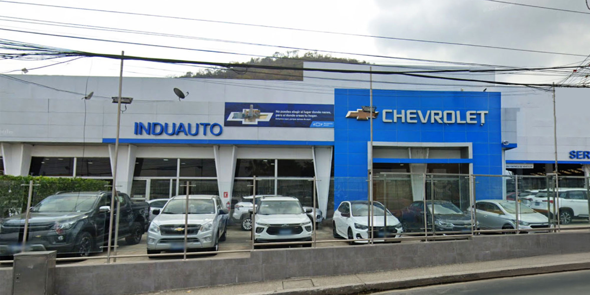 Fachada Concesionario Chevrolet