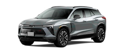 Foto lateral del vehículo eléctrico Blazer RS EV