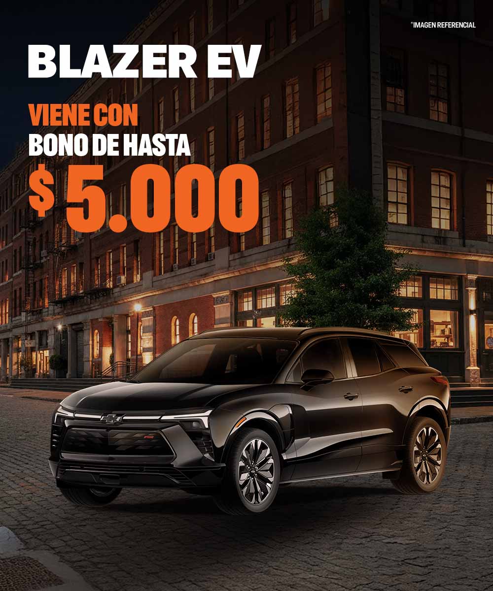 Chevrolet Blazer EV con bono de hasta $5.000