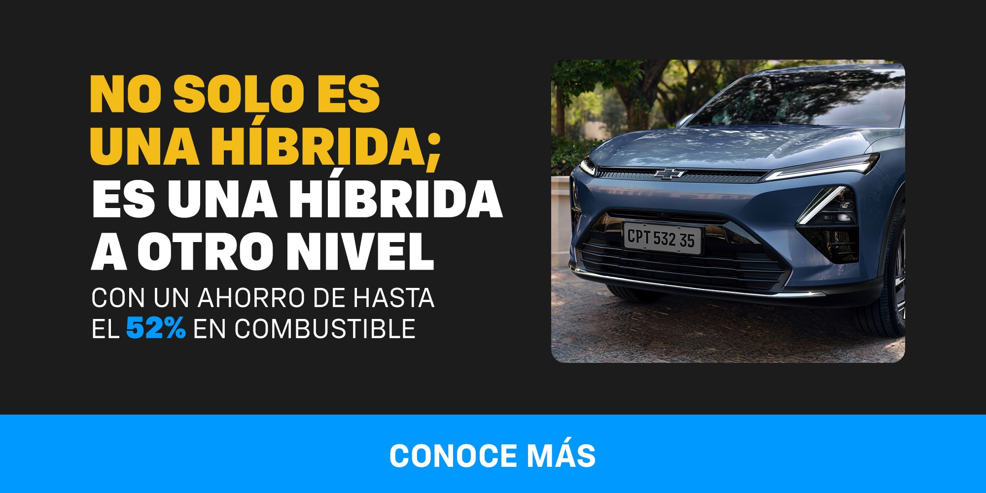 Chevrolet Captiva PHEV a otro nivel