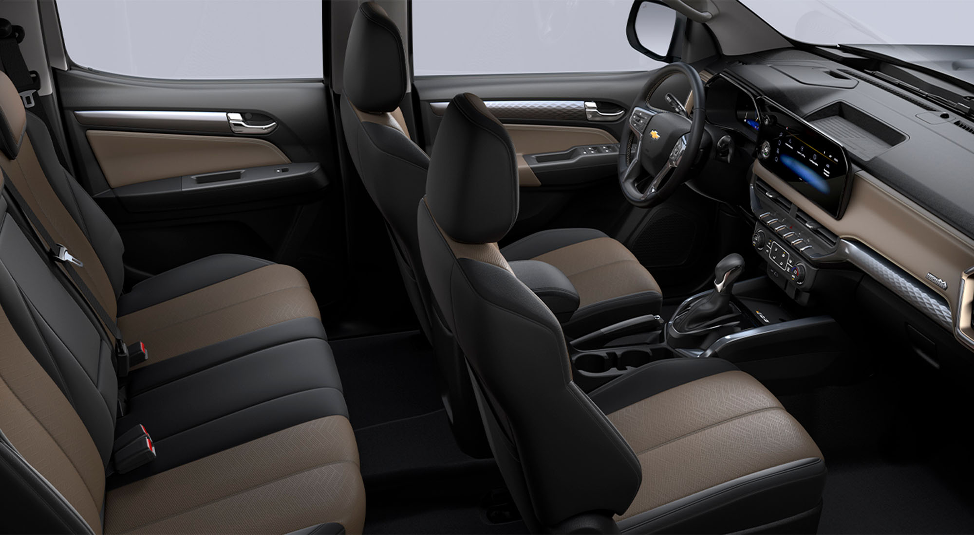 Impresionante pantalla en Chevrolet Colorado 2026