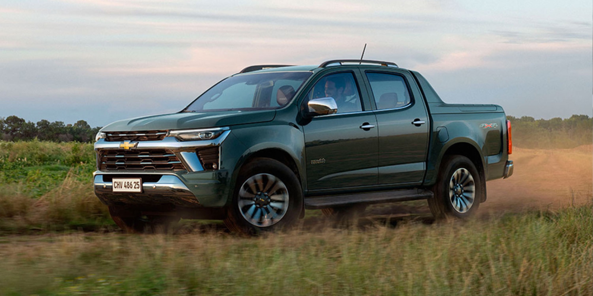 Pick-up Chevrolet Colorado  para aventura y uso off-road