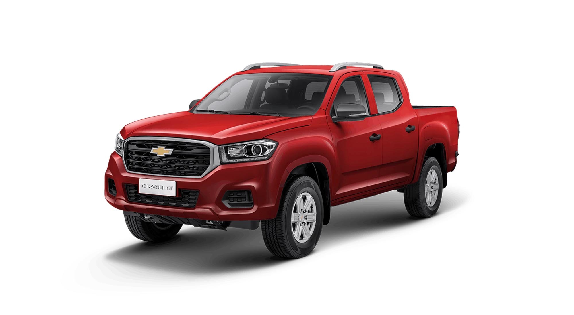 Chevrolet D-max en color rojo