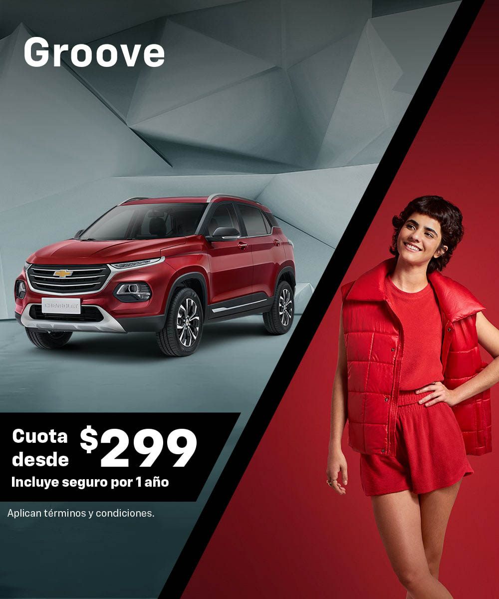 Chevrolet Groove cuota desde $299
