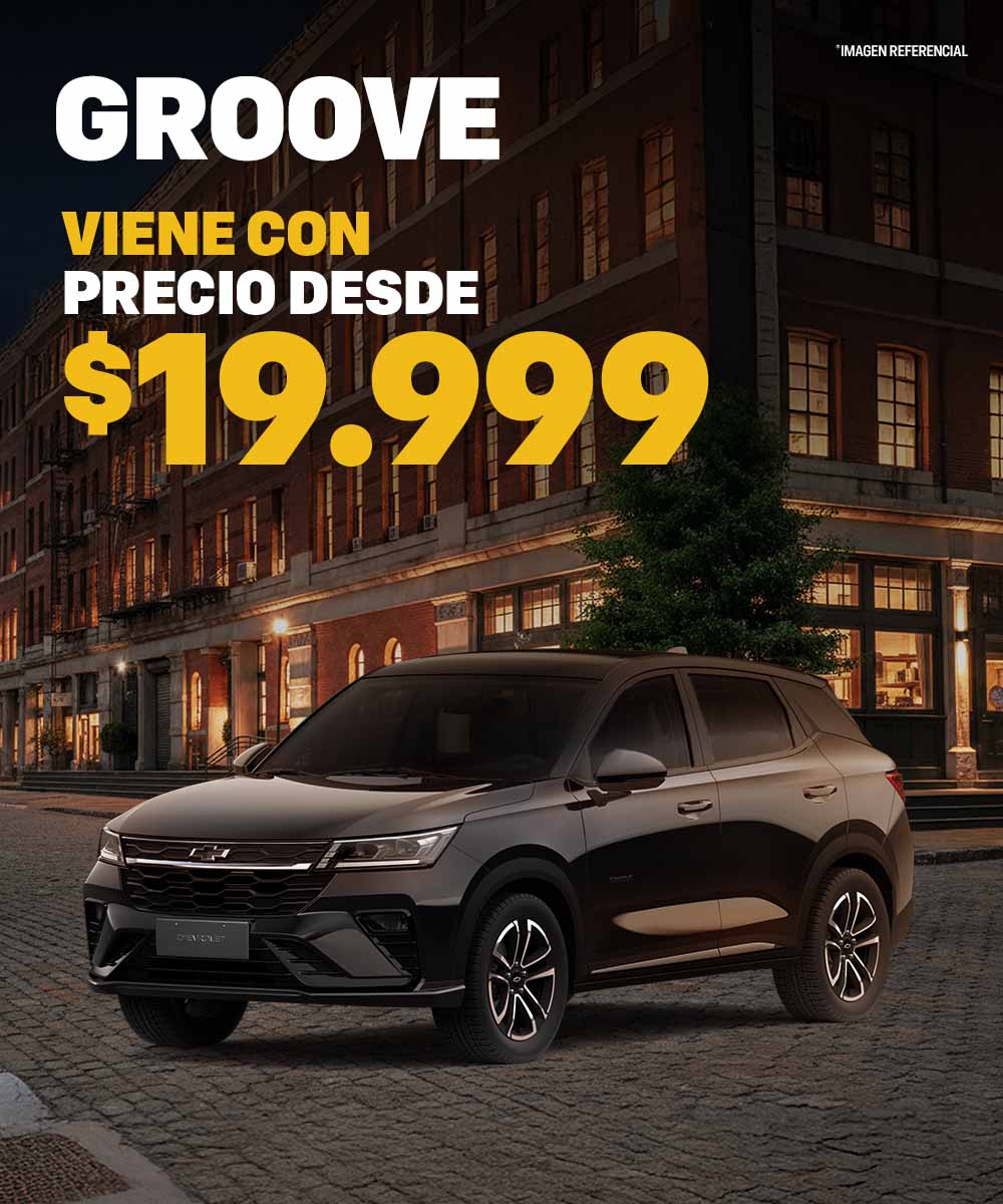 Chevrolet Groove con precio desde $19.999