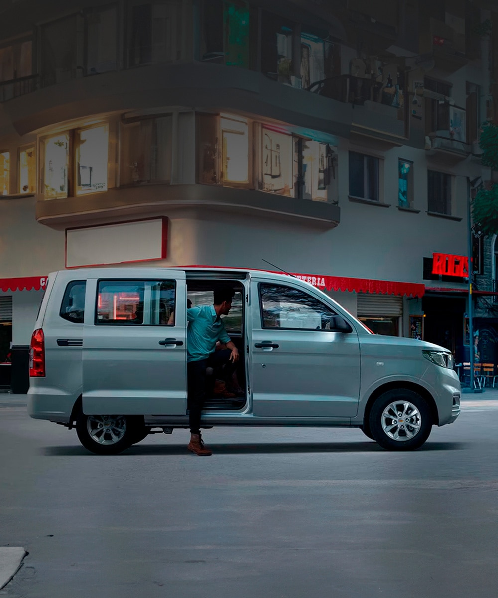 Cargo Chevrolet N400 Pasajeros