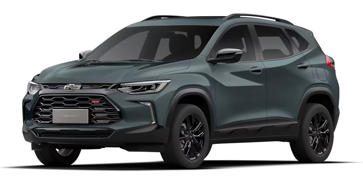 Chevrolet Tracker Rs Color verde ceniza