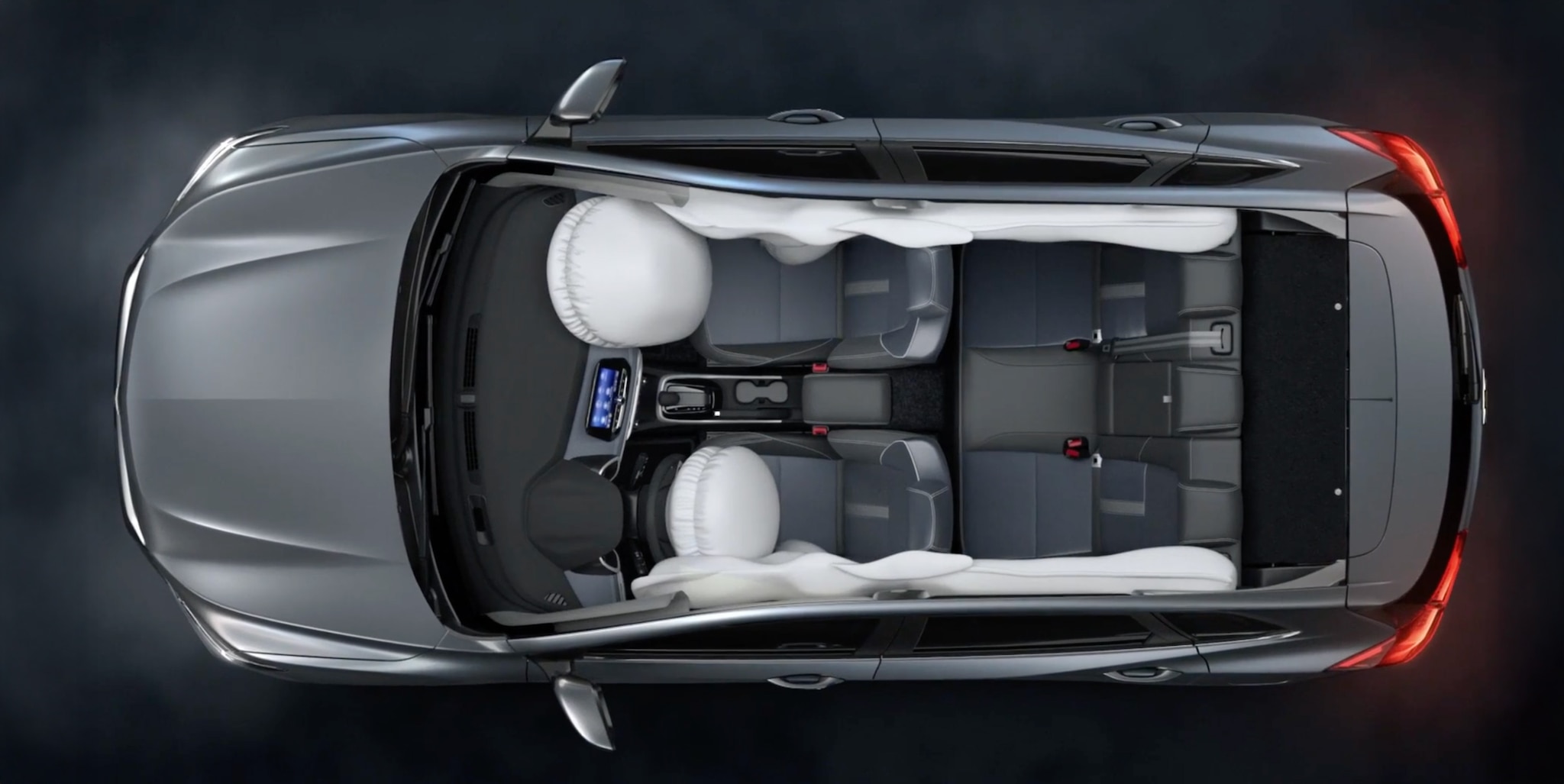 Interior Tracker RS seguridad