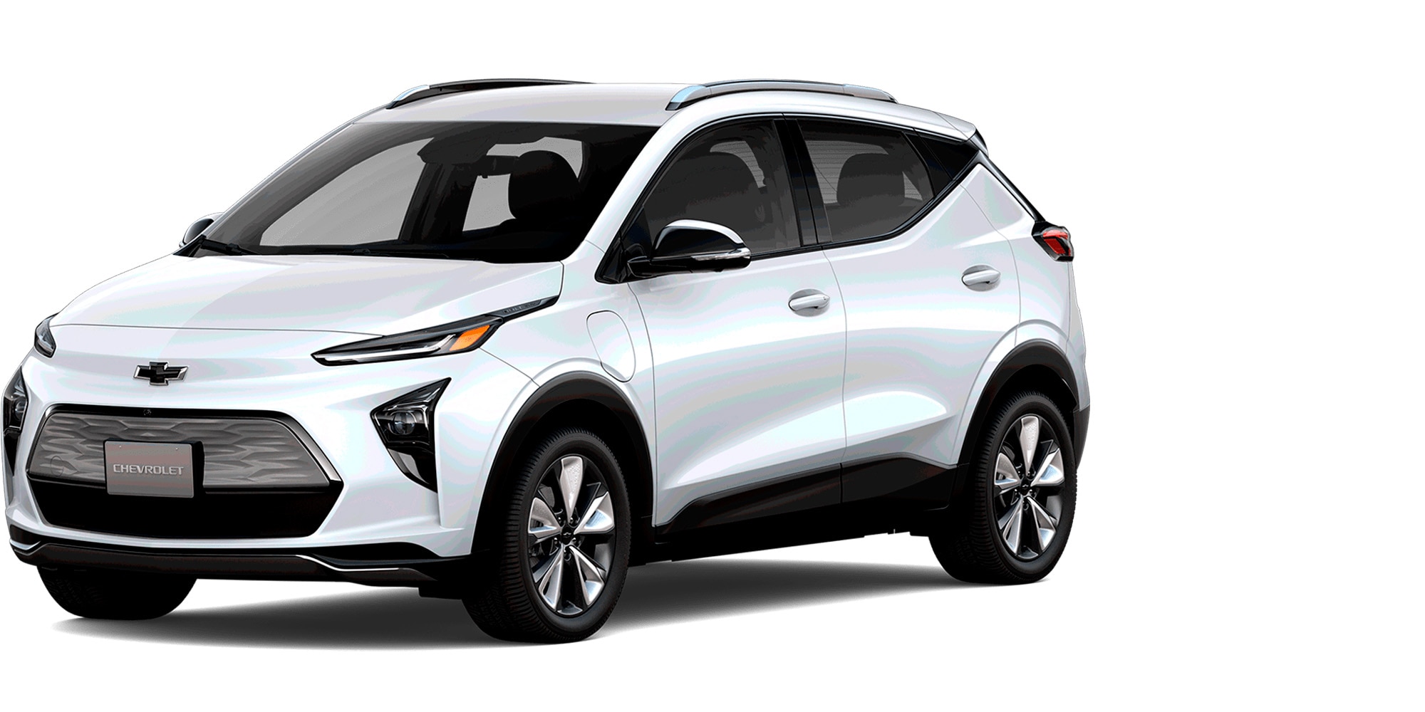 Foto lateral del vehículo eléctrico Bolt EUV